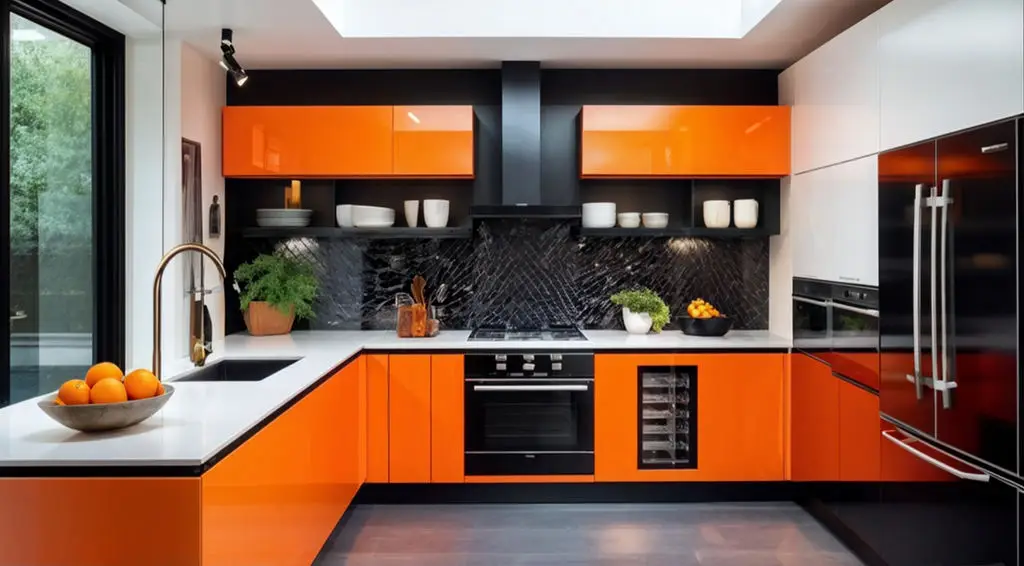 Colorful Kitchen Cabinets 12.1