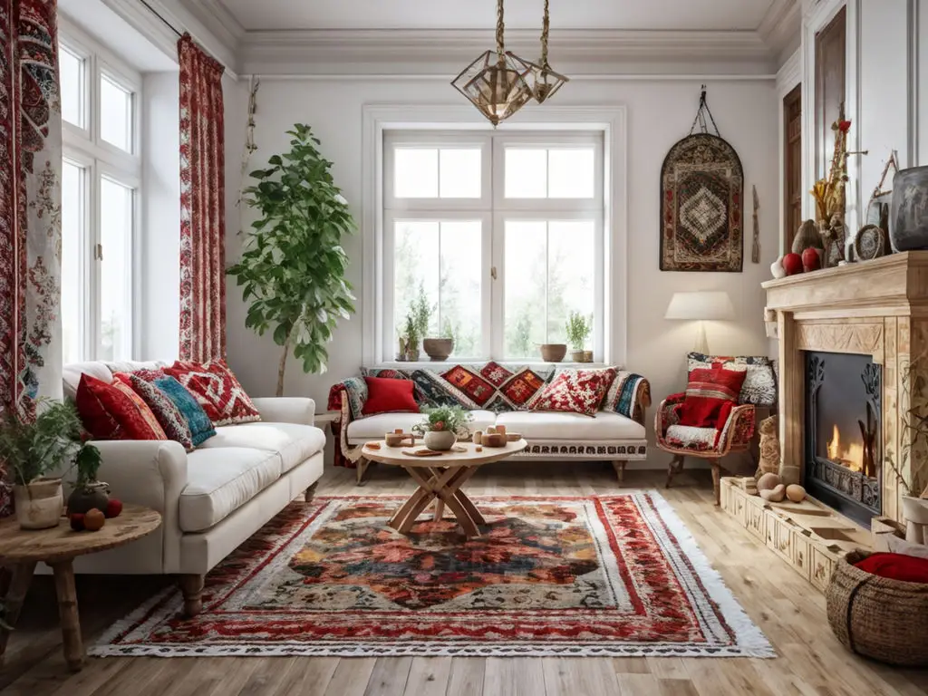 Bohemian Chic Living Room 3