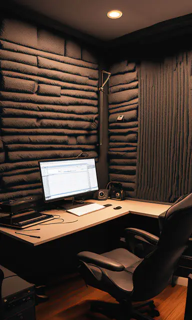 Soundproofing panels in office 10