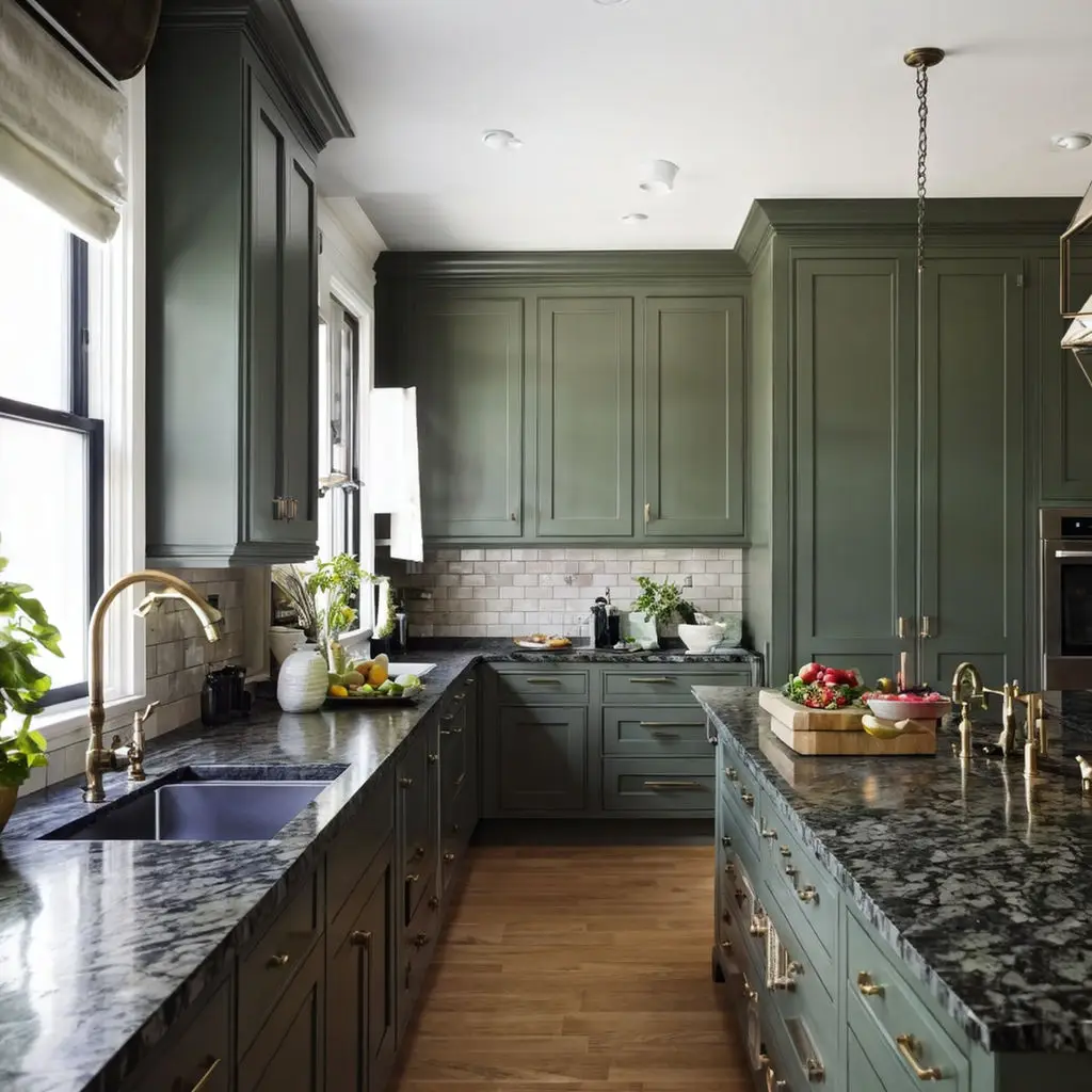 Two-tone kitchen cabinets 4