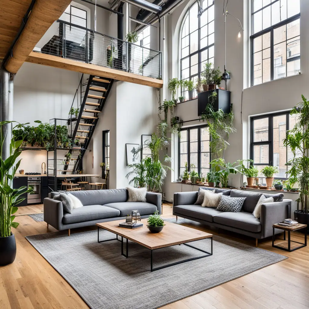 Urban Jungle Living Room 8