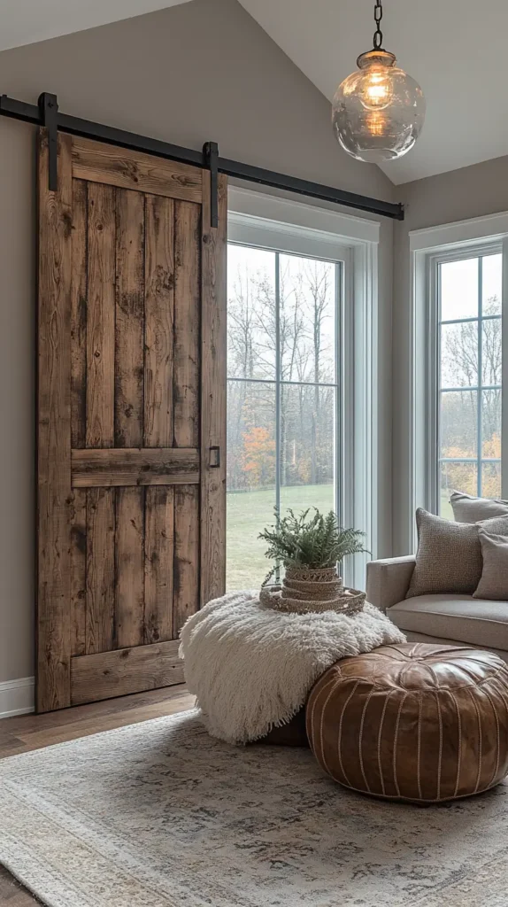 12. Sliding Barn Doors