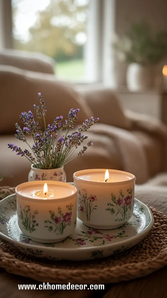 15. Floral Scented Candles 1