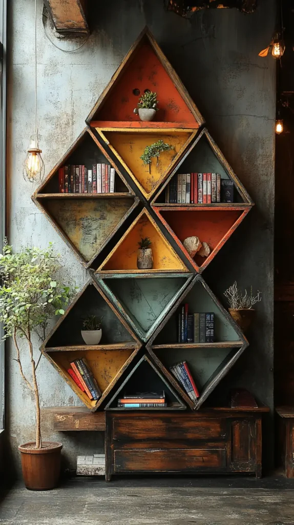 15. Triangular Shelving