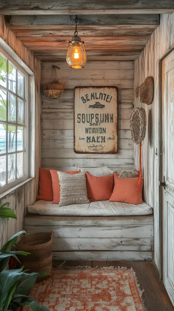 18. Vintage Beach Signs