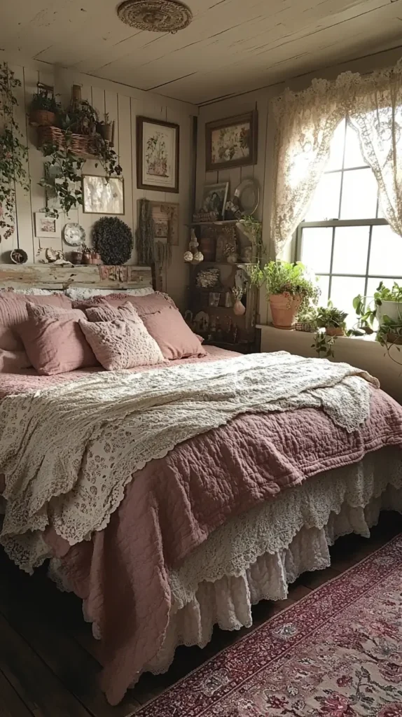 19. Cottage-Style Lace Curtains