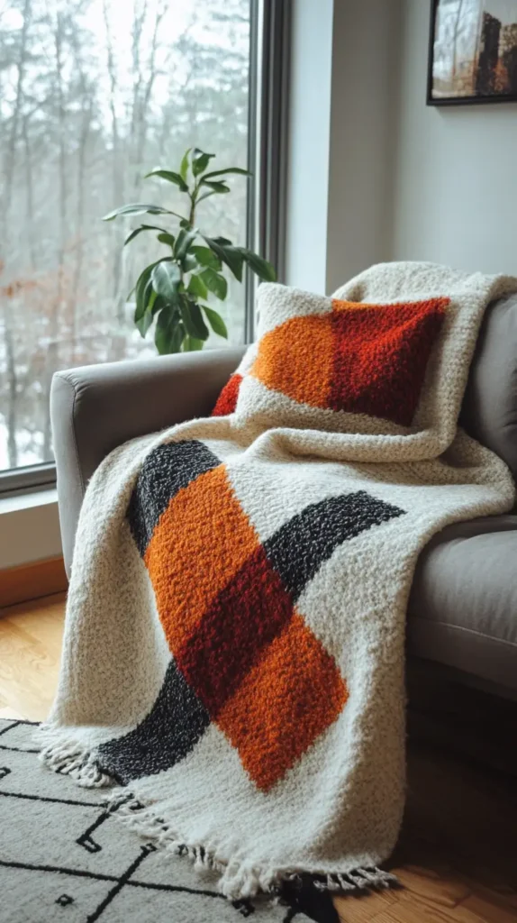 19. Patterned Throw Blankets