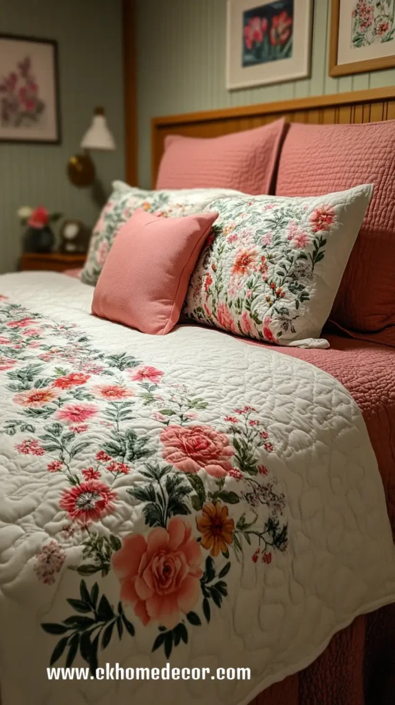 21. Flower Print Bedding 1