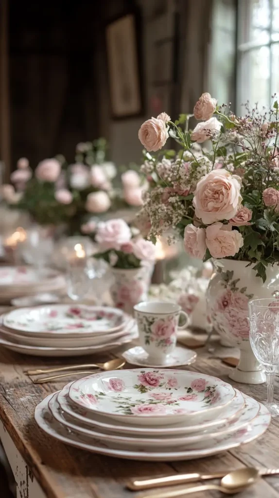 23. Shabby Chic Tableware 