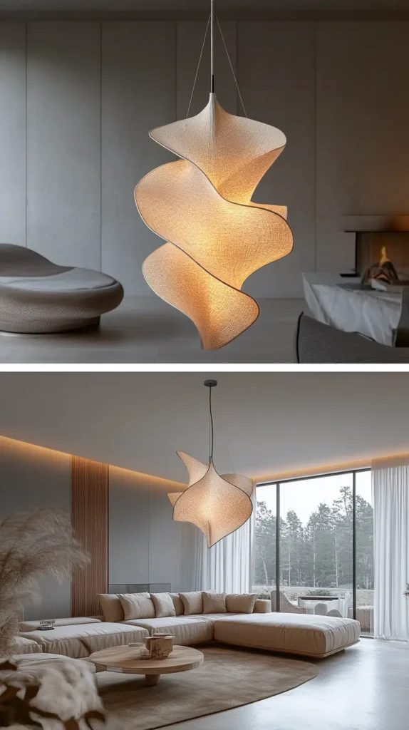 24. Sculptural Lighting 