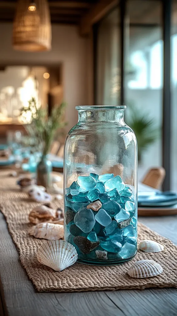 29. Sea Glass Decor