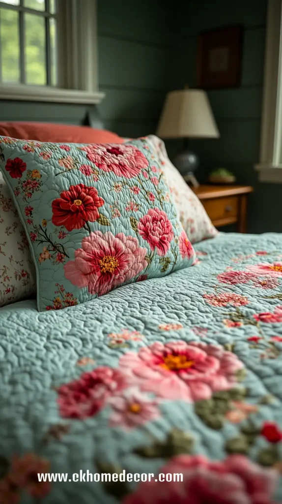 30. Floral Pillowcases 1