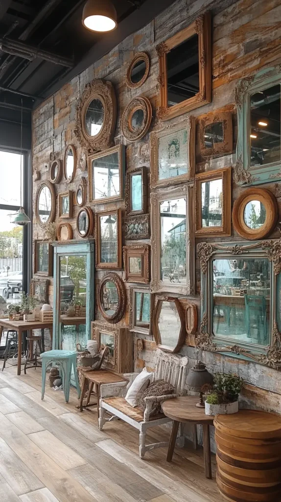 30. Mirrored Frames Gallery