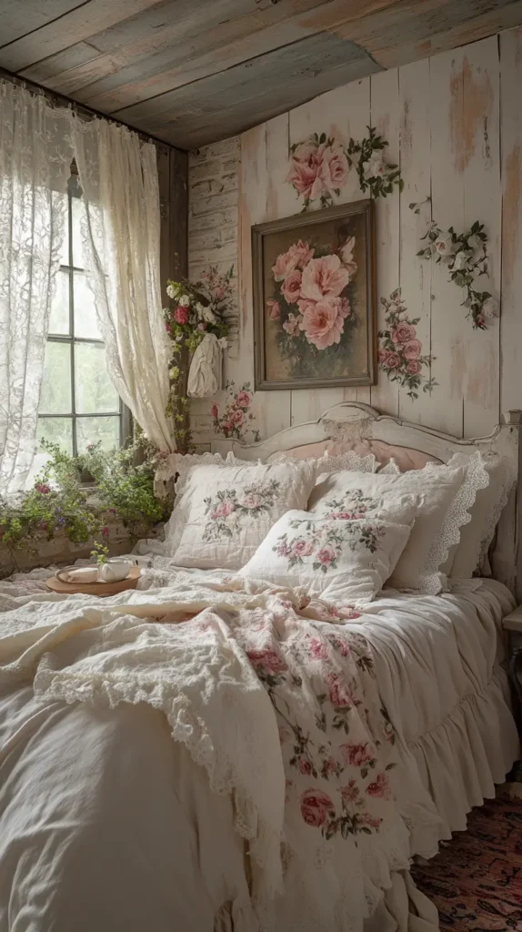 32. Shabby Chic Bedding