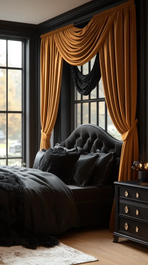 34. Luxurious Velvet Drapes