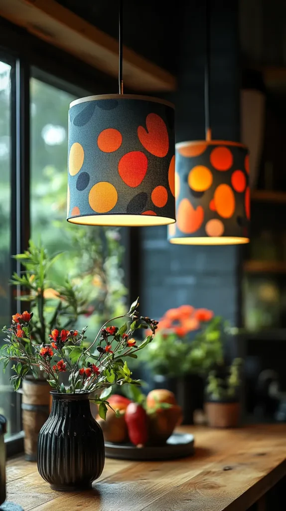 39. Patterned Lampshades