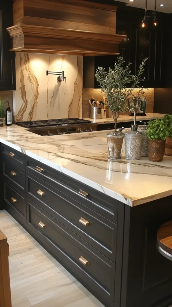 5. Marble Countertops