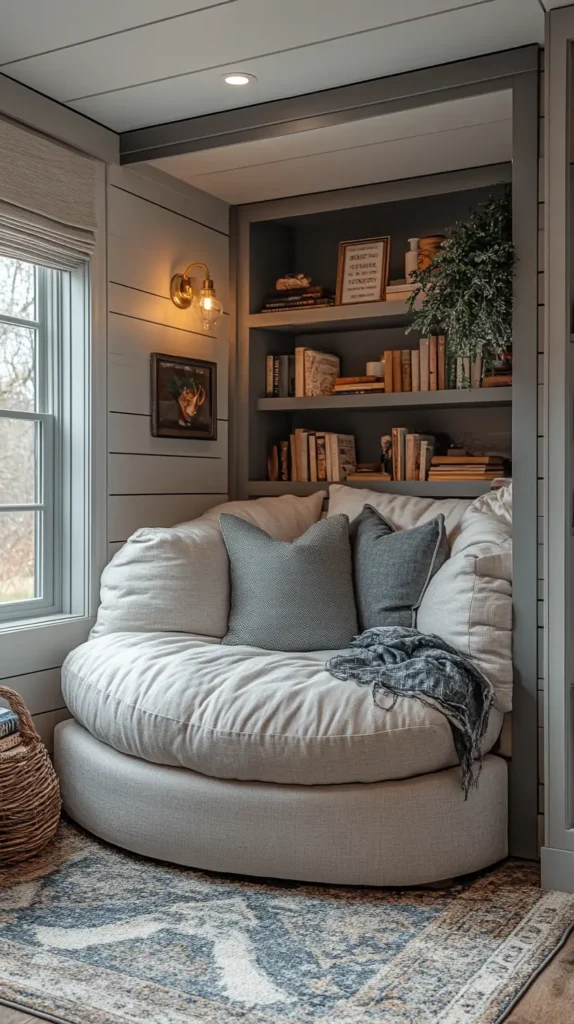 6. Corner Reading Nook