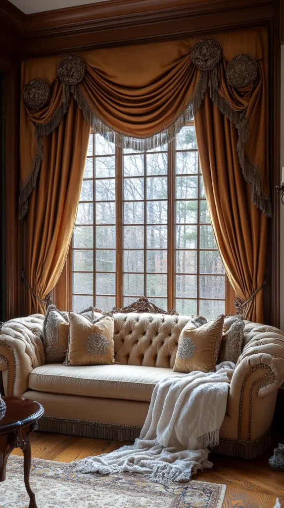 8. Classic Window Treatments