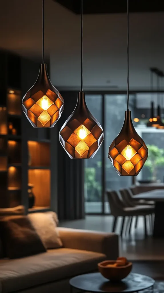 8. Geometric Lighting Fixtures